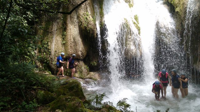 Our Cabana World Centre Waterfall 2015